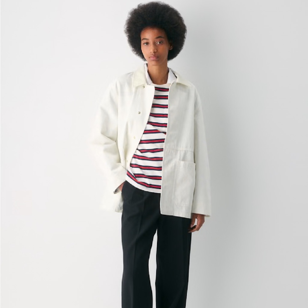 TNA Edison chore jacket in light birch size small